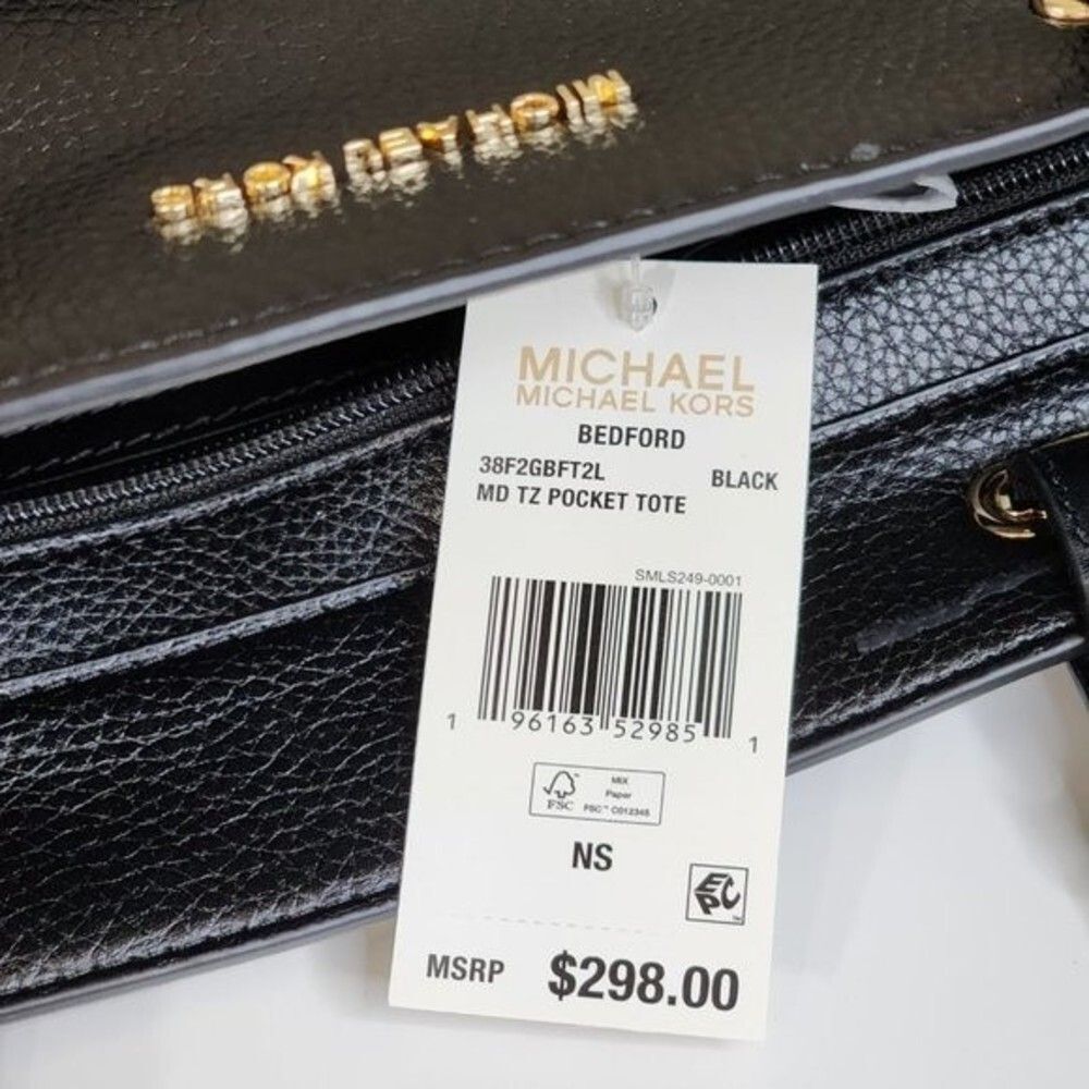 NEW! Michael Kors Bedford Purse Shoulder bag / Handbag / Tote Bag - Picture 10 of 11